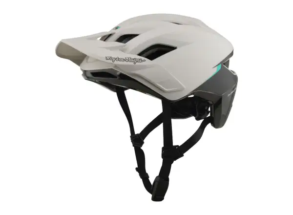 Troy Lee Designs Flowline SE MIPS Helm Stacks Pumice/Real Teal