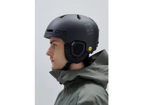 POC Fornix MIPS POW JJ Skihelm Uranium Black