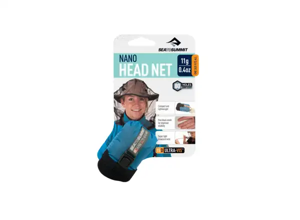 Sea To Summit Nano Moskitonetz Black