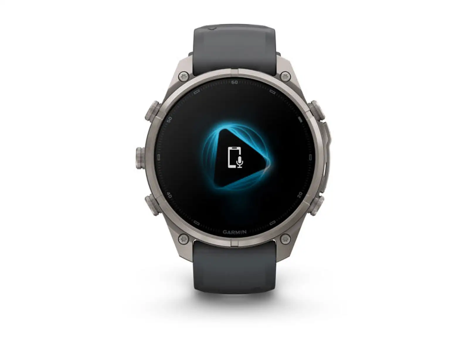 Garmin fenix 9 Pro inReach 43 mm Smartwatch Carbon gray DLC Titanium Black/Pebble gray