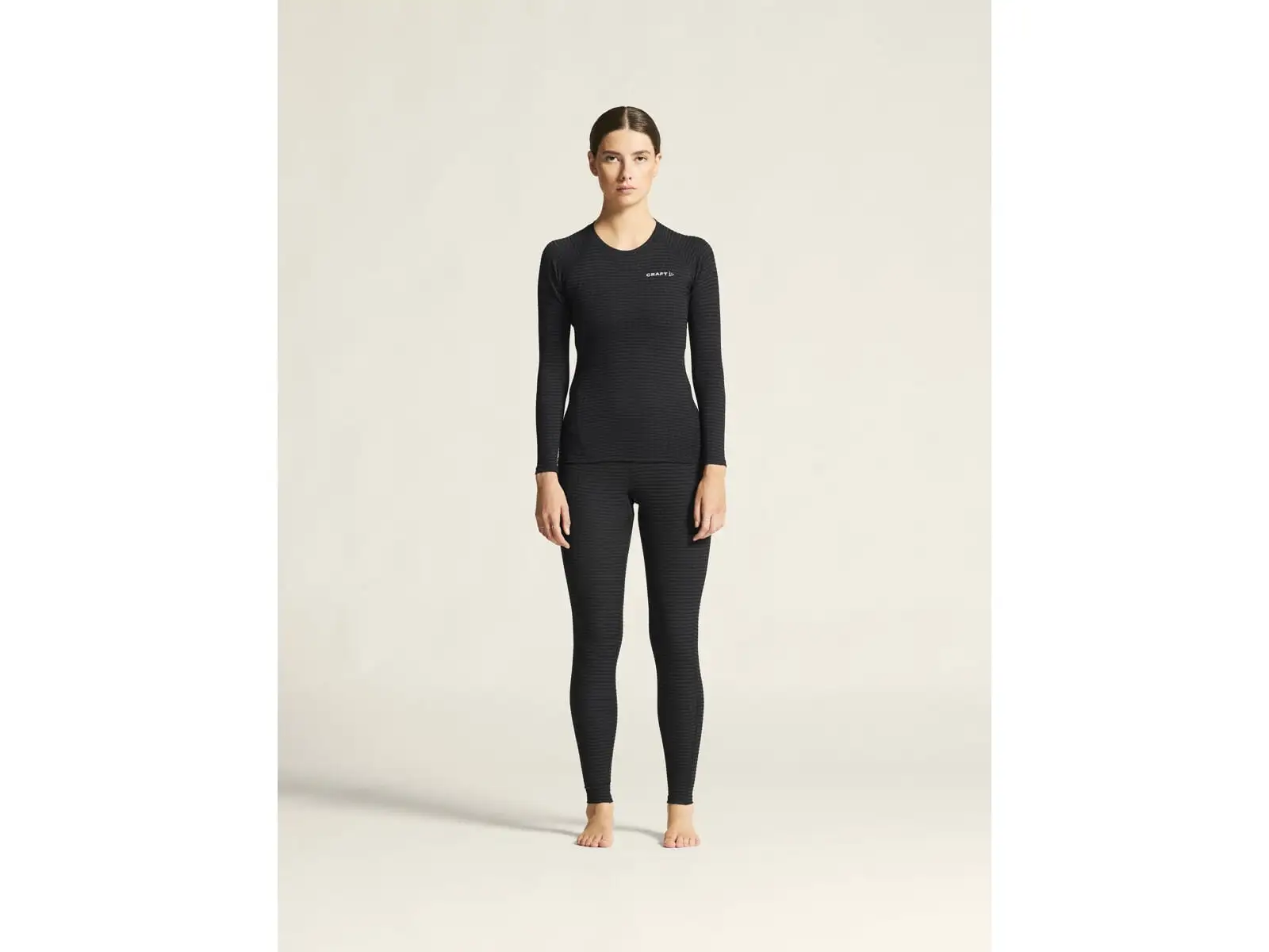 Craft Wool Extreme X LS 2 Damen Unterhemd schwarz