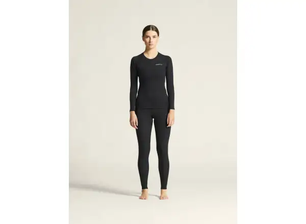 Craft Wool Extreme X LS 2 Damen Unterhemd schwarz