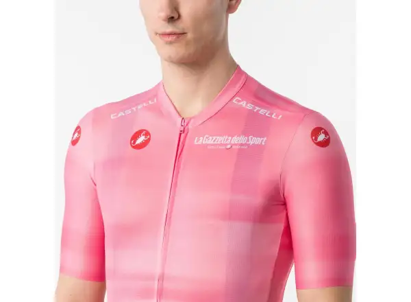 Castelli Giro109 Competizione 4 Herrentrikot Kurzarm Rosa Giro