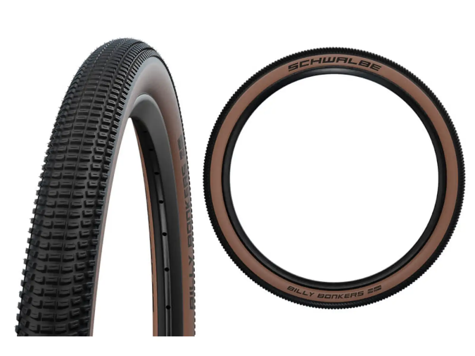 Schwalbe Billy Bonkers Addix Performance 24x2,00" Reifen Kevlar schwarz/braun