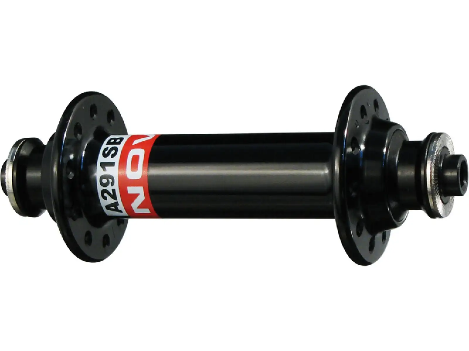 Novatec Superlight Straßenradnabe vorn 28 Löcher schwarz
