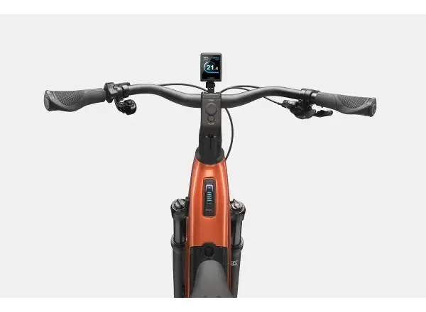 Cannondale Tesoro X 1 LSTH Orange Slice Trekking E-Bike mit tiefem Einstieg