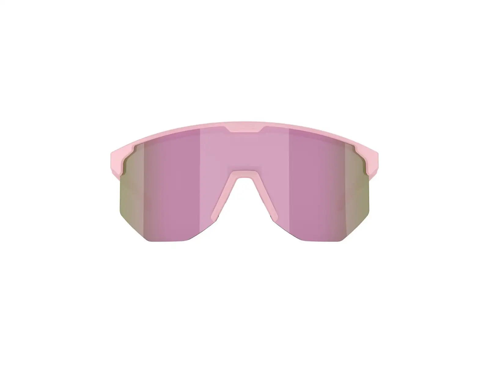 Bliz Hero Small Sonnenbrille Matte Powder Pink/Brown Rosé Multi