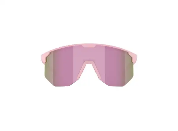 Bliz Hero Small Sonnenbrille Matte Powder Pink/Brown Rosé Multi