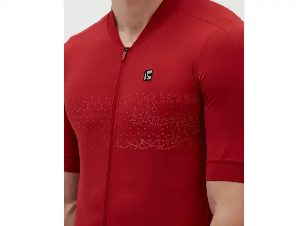 Silvini Ansino Herren Kurzarmtrikot merlot/rot