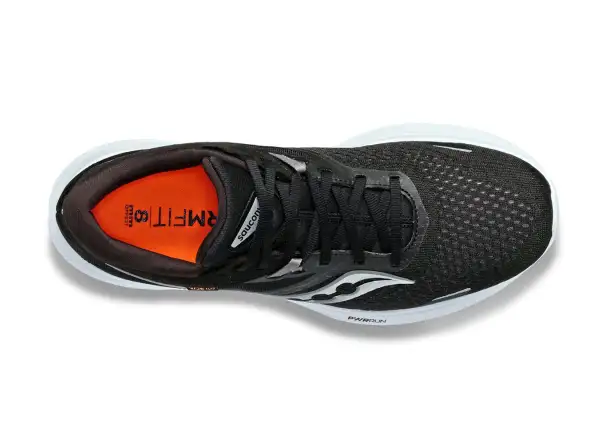 Saucony Ride 16 Damen Laufschuhe Schwarz/Weiß