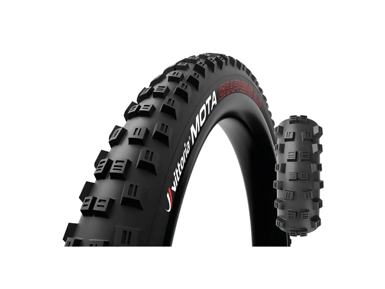 Vittoria Mota TLR 2-lagig 4C G2.0 27,5x2,35" MTB Reifen Kevlar schwarz
