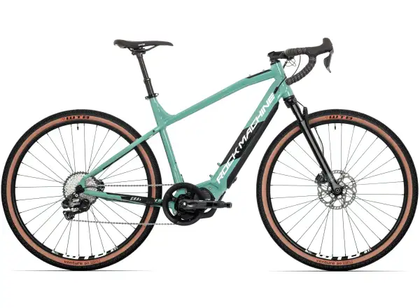 Rock Machine Gravelride INT E700Di2 Gravel E-Bike Slate Mint MUSTER