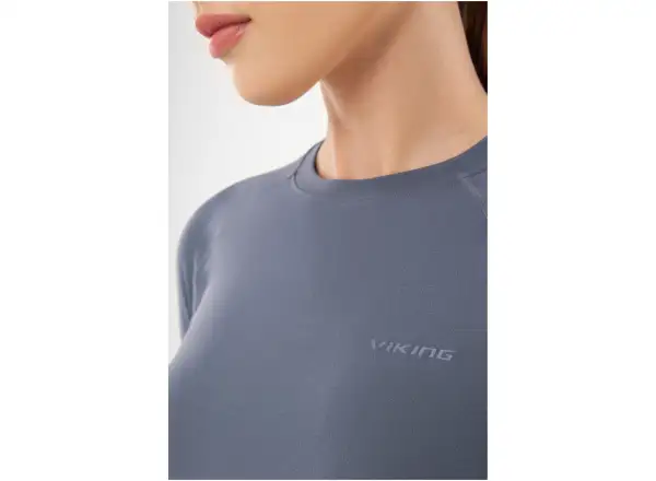 Viking Breezer Damen Funktionsshirt Kurzarm Grey