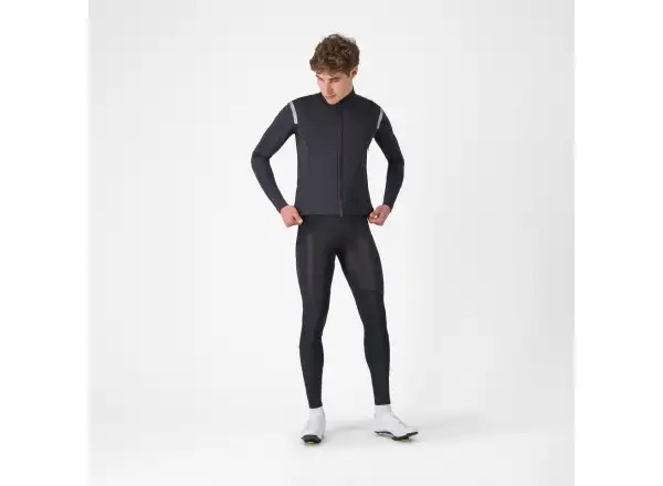 Castelli Perfetto RoS 3 Jacke Herrenjacke Light Black/Silver Reflex