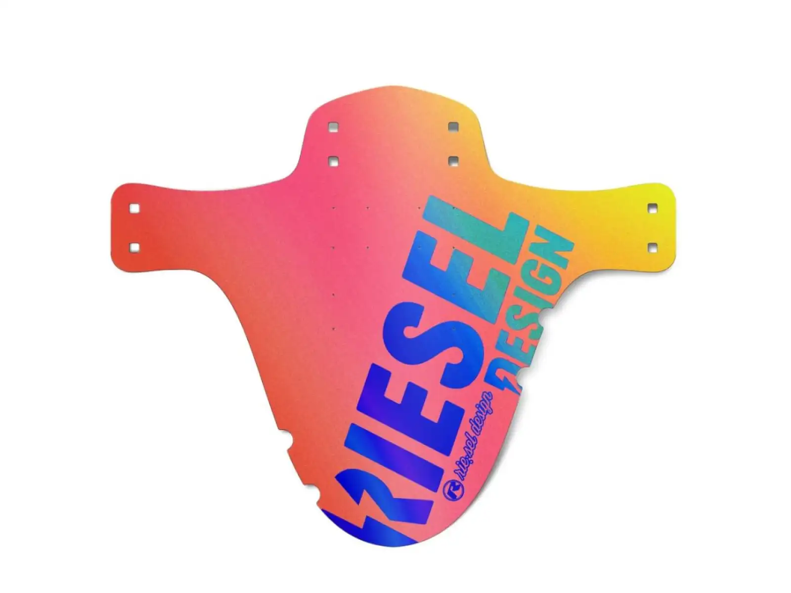 Rie:sel Design Mud:PE vorderer Mini-Schutzblech Flipflop Rot/Gold