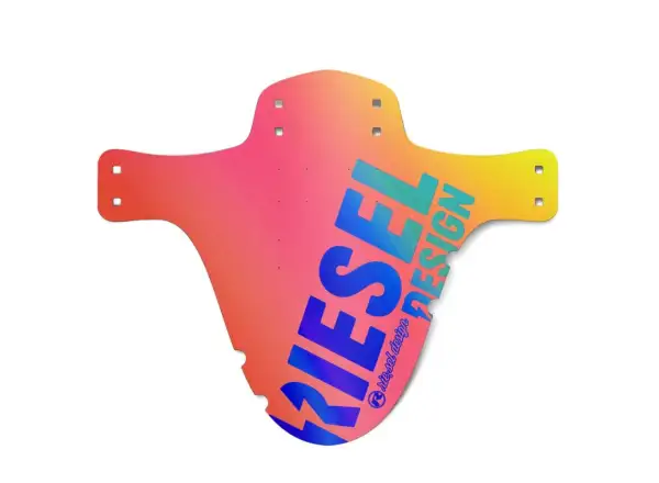 Rie:sel Design Mud:PE vorderer Mini-Schutzblech Flipflop Rot/Gold
