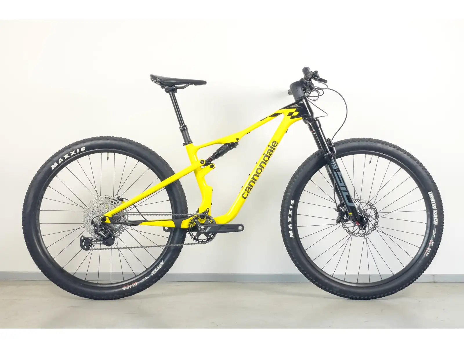 Cannondale Scalpel Carbon 4 Mountainbike Race Yellow Größe M VORFÜHRRAD