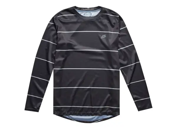 Troy Lee Designs Flowline Herren Langarmshirt Revert Black
