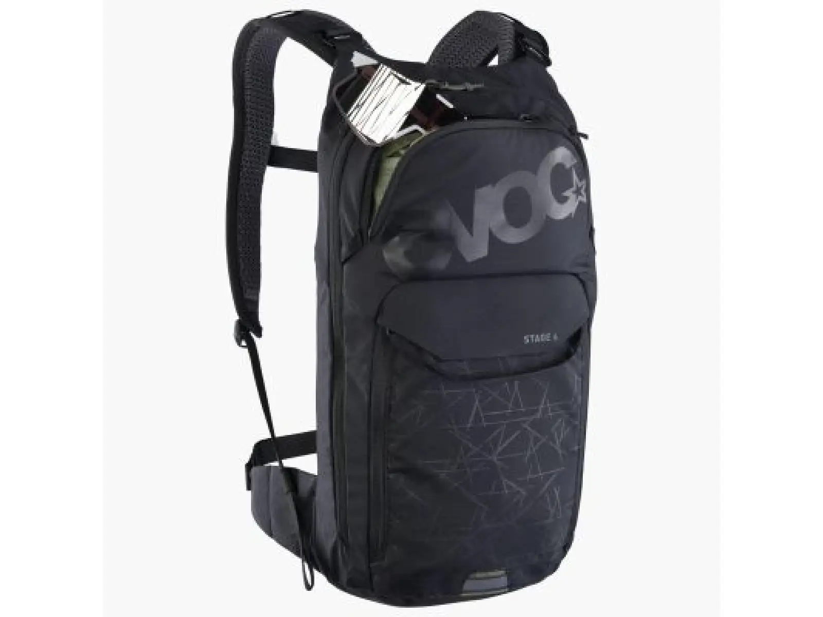 Evoc Stage 6 l Rucksack Black + Trinkblase 2 l