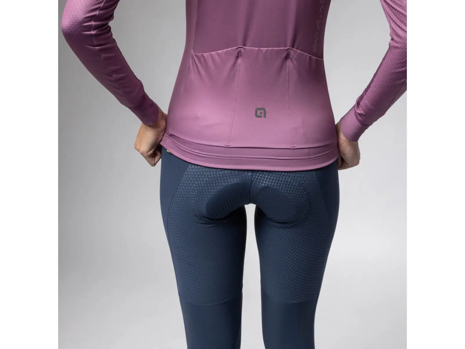Alé PR-E Follow Me Damen Thermo-Trikot langarm Mauve
