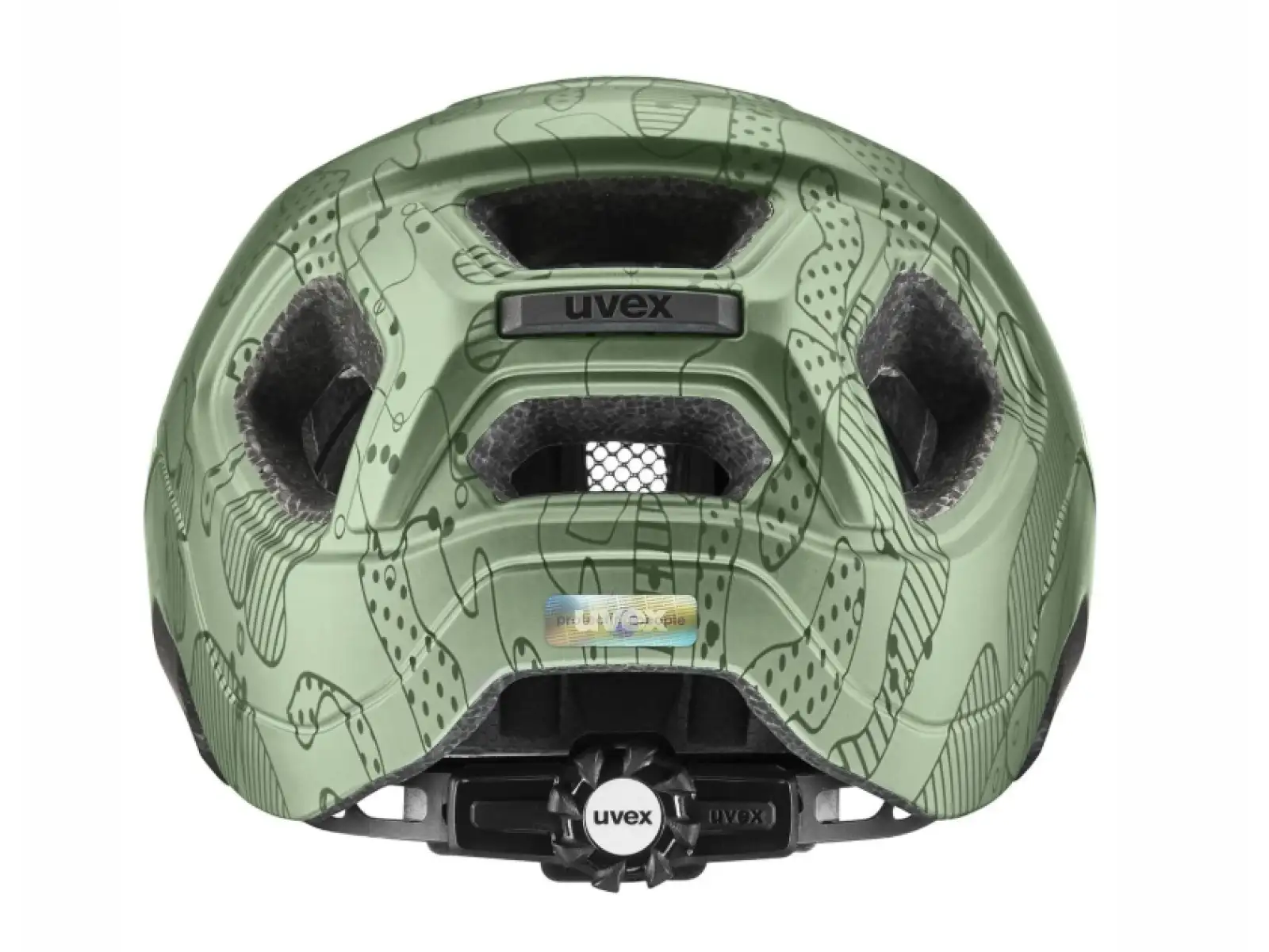 Uvex React Jr. Kinderhelm Moss Green/Altim Matt