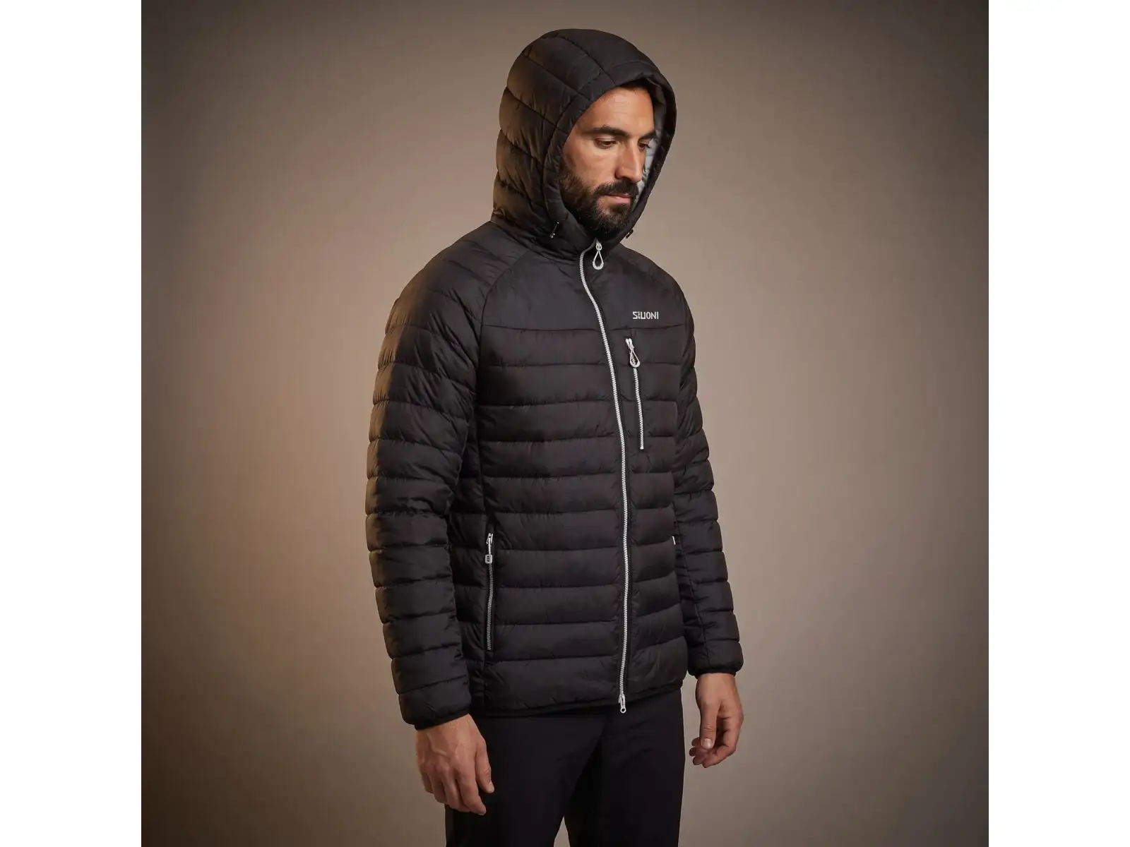 Silvini Piuro Herrenjacke Black/Cloud