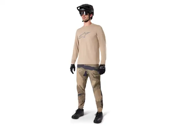 Alpinestars A-Dura Astar Herren langärmliges Trikot Light Brown
