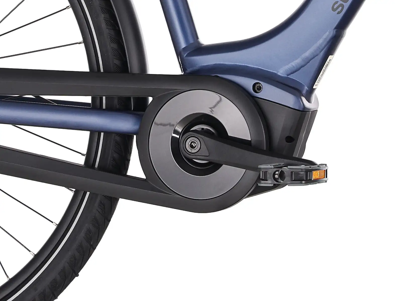 Superior eMOVE 6.0 City-E-Bike Matte Blue