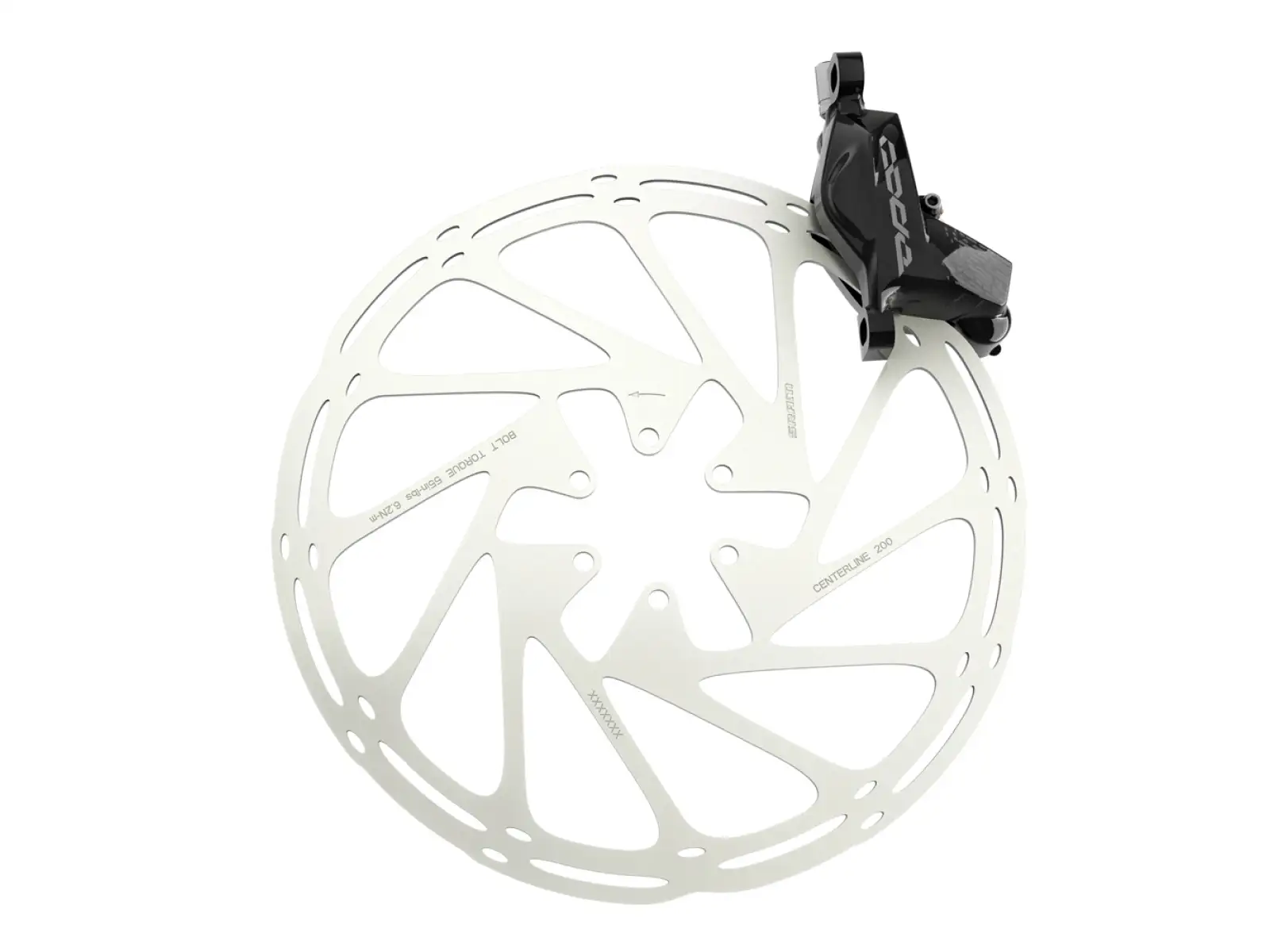 Sram Code RSC Hintere Scheibenbremse Schwarz