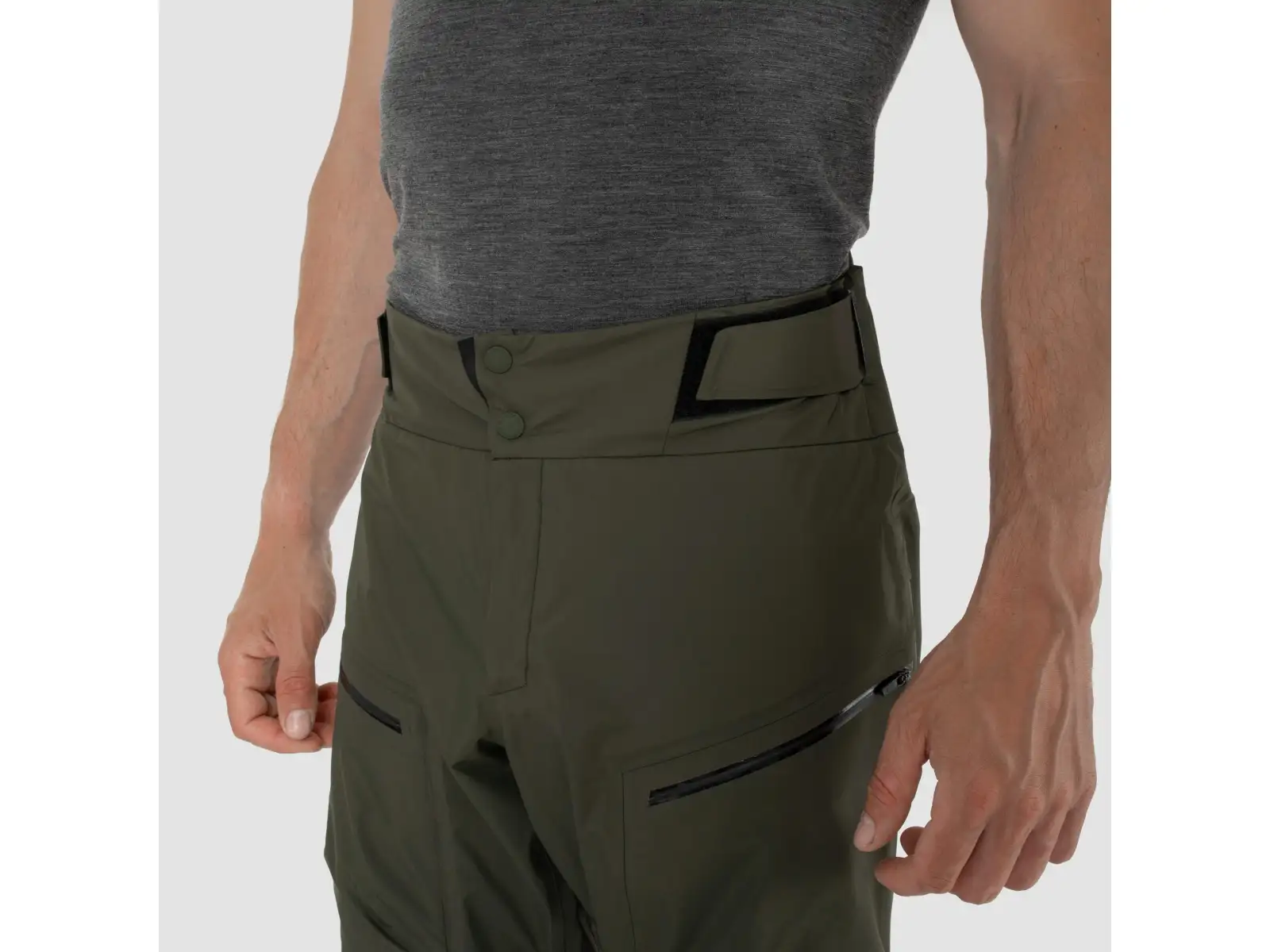 Salewa Sella 3L Powertex Herren Hose Dark Olive