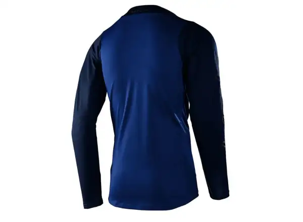 Troy Lee Designs Skyline Chill Herren Langarmshirt Mono True Blue