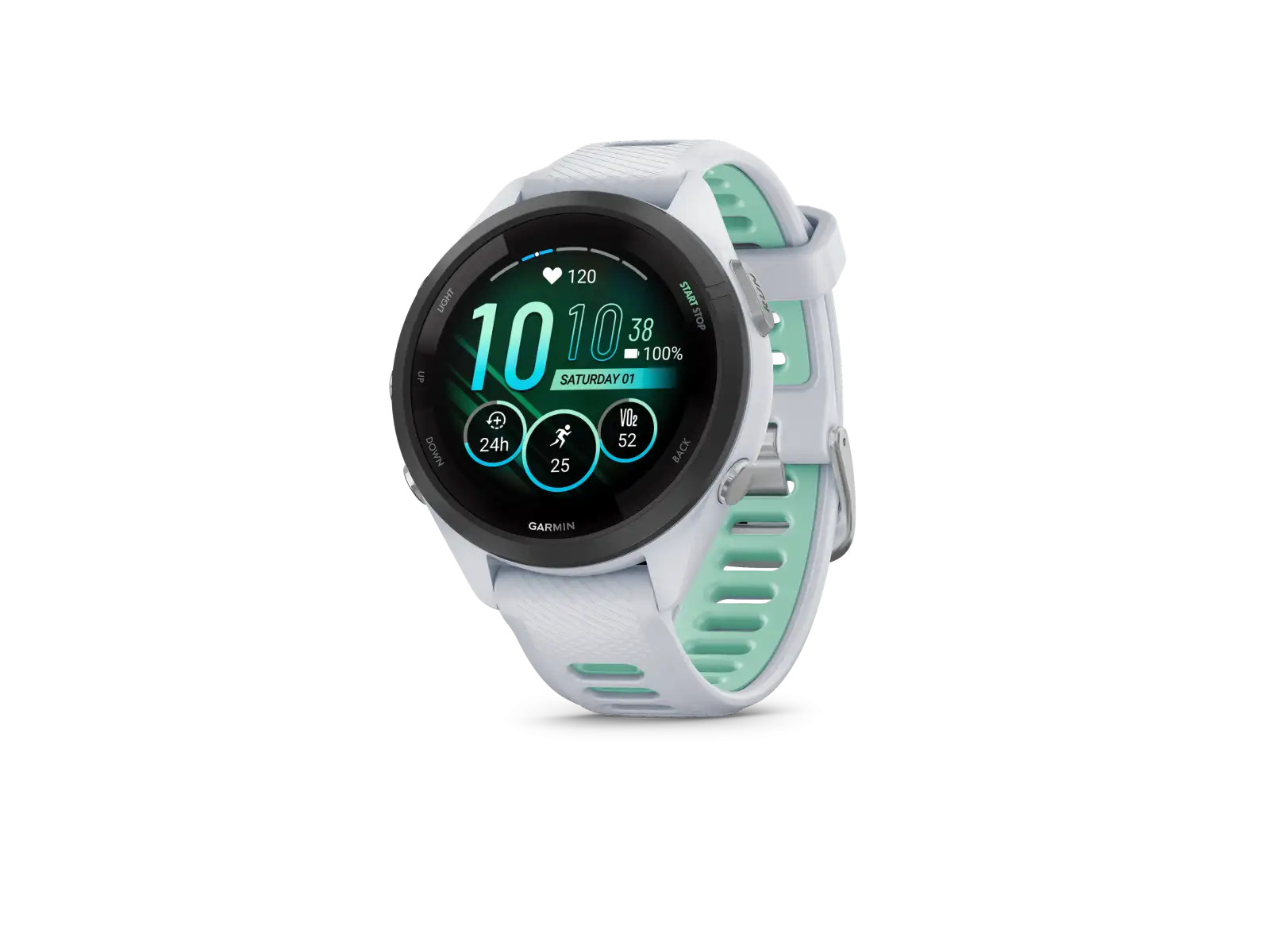 Garmin Forerunner 265S Smartwatch Whitestone