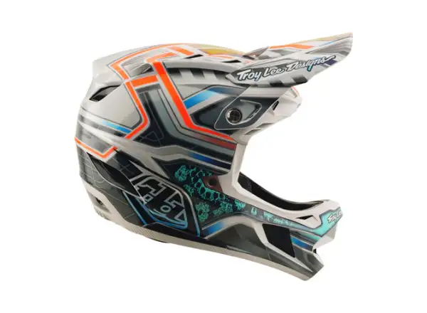Troy Lee Designs D4 Composite Helm Lowrider Gray