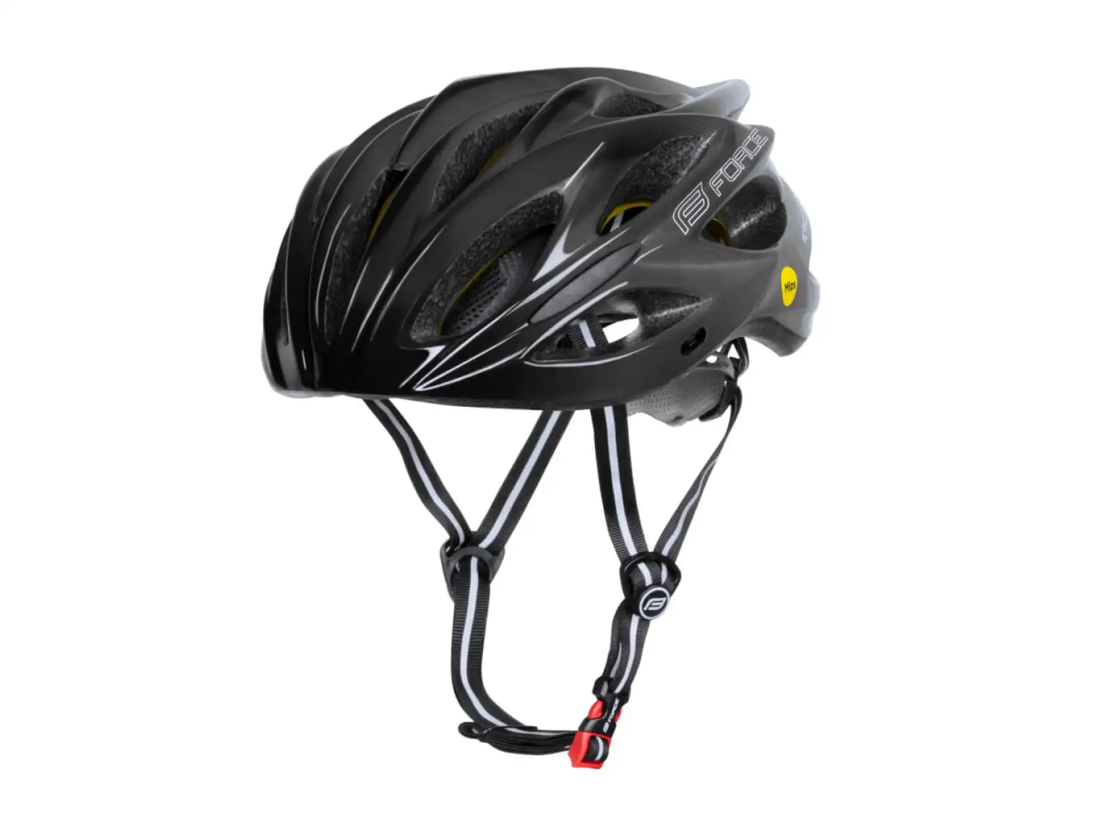 Force Bull Hue MIPS Helm schwarz/grau