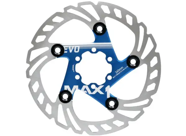 MAX1 Evo Bremsscheibe 160 mm blau