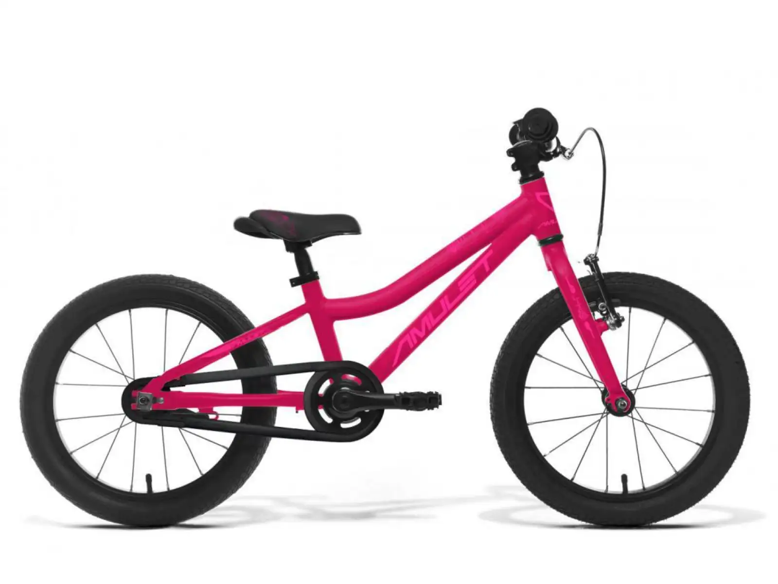 Amulet 16 Mini Lite dunkelrosa metallic/pink glänzend Kinderfahrrad
