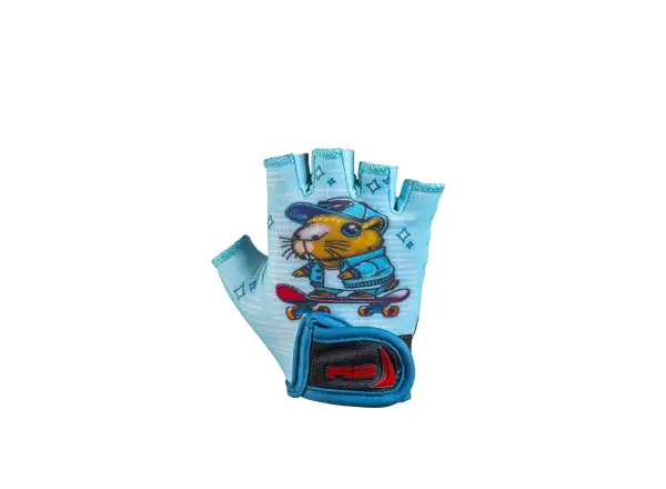R2 Voska Kinder-Fahrradhandschuhe blau