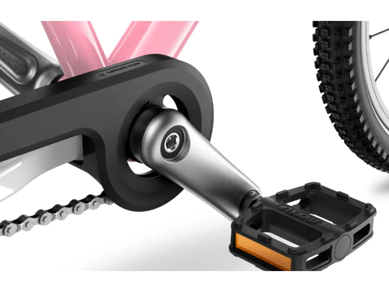 Woom Go 3 Kinderfahrrad 16" Powder Pink