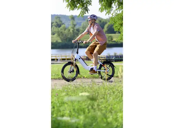 Ecobike Rhino Cruise 630 Wh Arctic weiß faltbares Elektrofahrrad