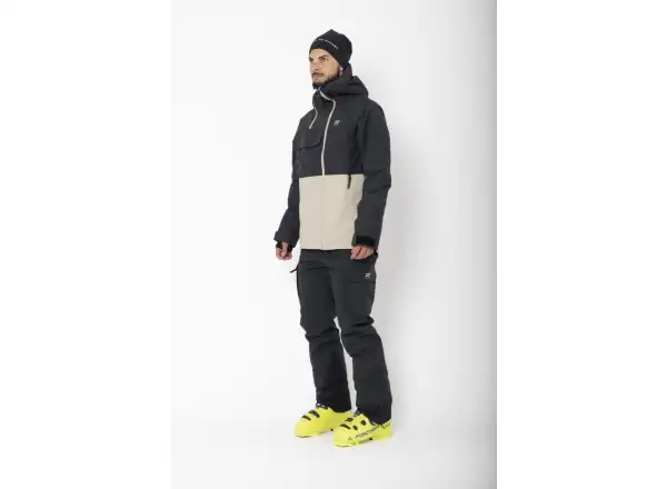 2117 of Sweden Krasse Herren Skijacke schwarz