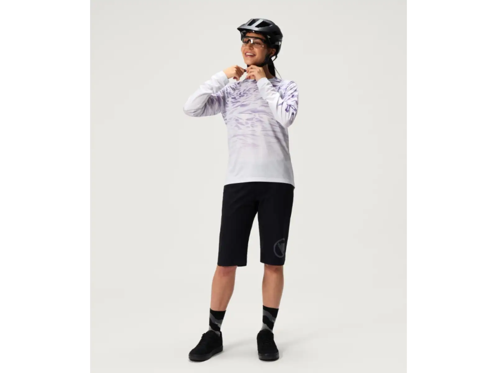 Endura LTD Marble Damen Langarmtrikot Heather