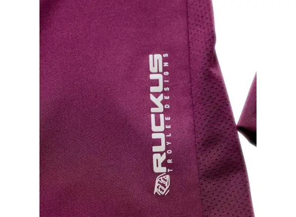 Troy Lee Designs Ruckus Ride Herren-Trikot Langarm Lockdown Sangria