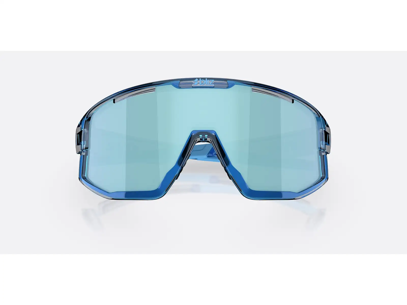 Bliz Fusion Sonnenbrille Transparent Blue/Smoke Ice Blue Multi