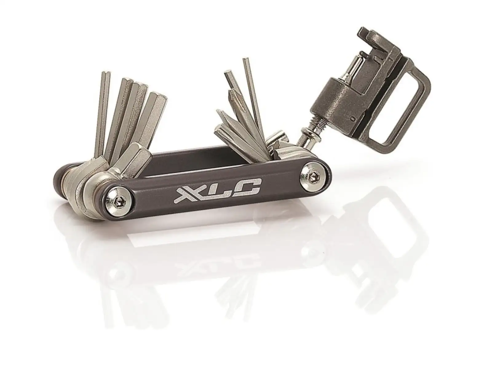 XLC TO-M07 Multitool 15 Funktionen Schwarz/Silber