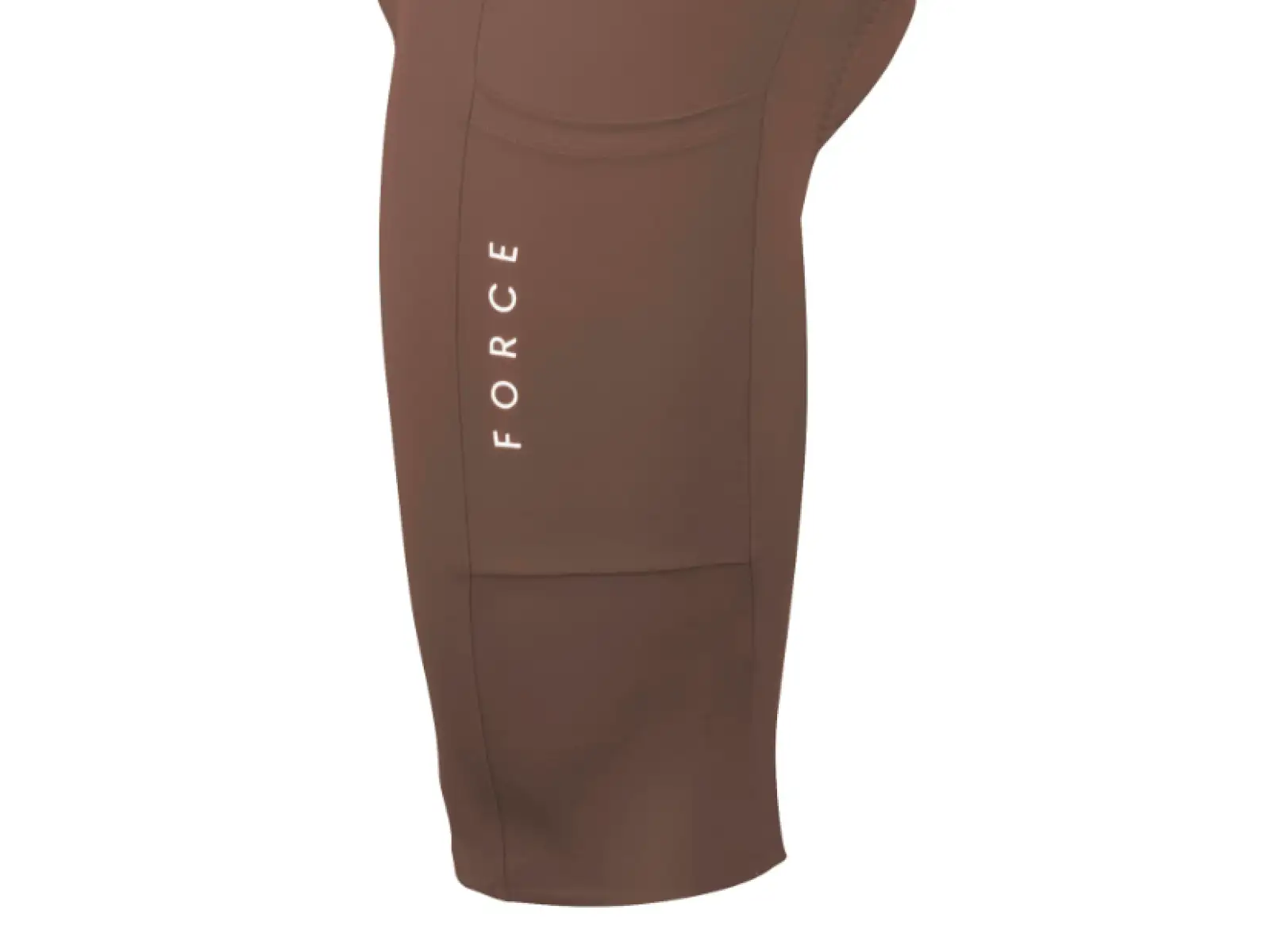 Force Mono Herren-Shorts mit Polster und Trägern braun