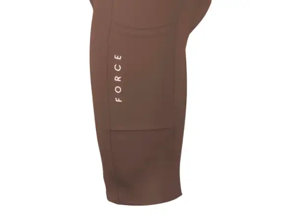 Force Mono Herren-Shorts mit Polster und Trägern braun