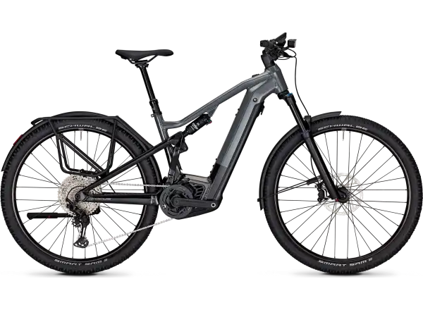 Focus Thron2 6.8 EQP DI 625Wh vollgefedertes E-Bike Slategrey/Magicblack