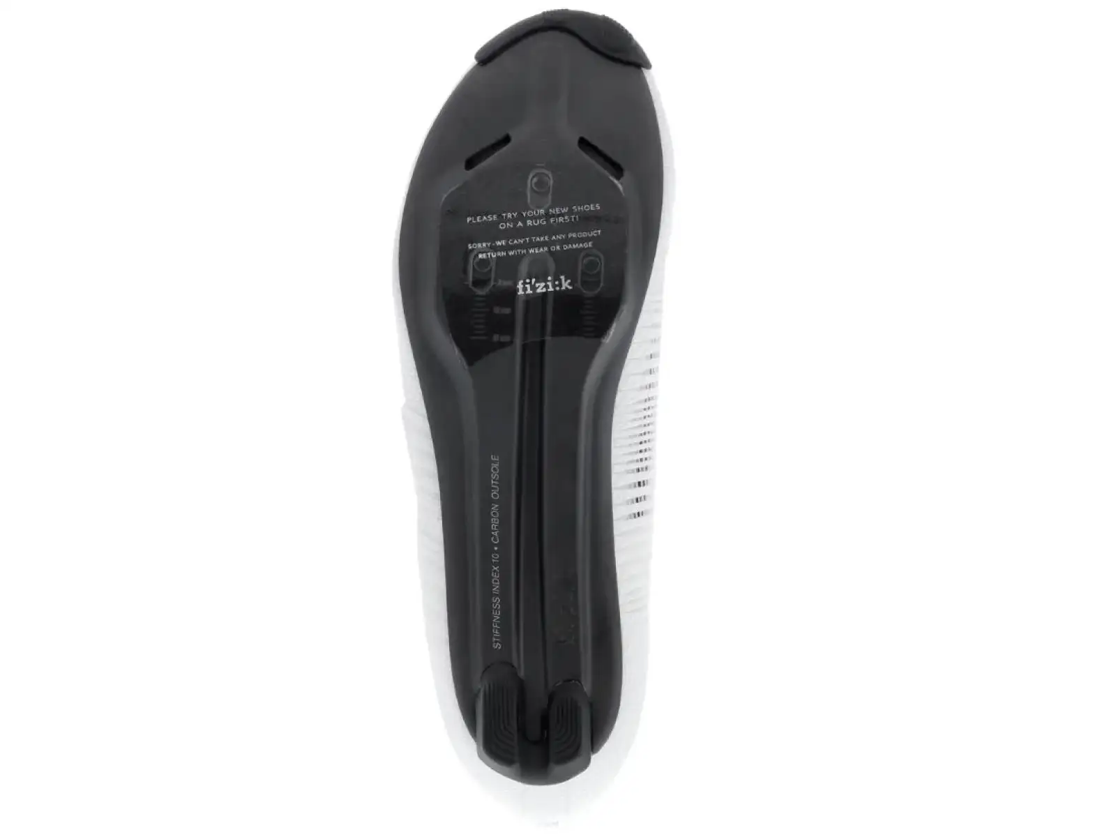 Fizik Vento Powerstrap Aerowave R2 Herren Rennradschuhe White/White