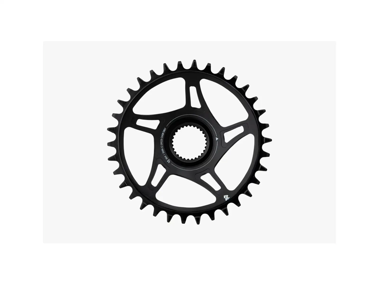 Race Face Kettenblatt BG4 Direct Mount 55 34T Kettenblatt Schwarz