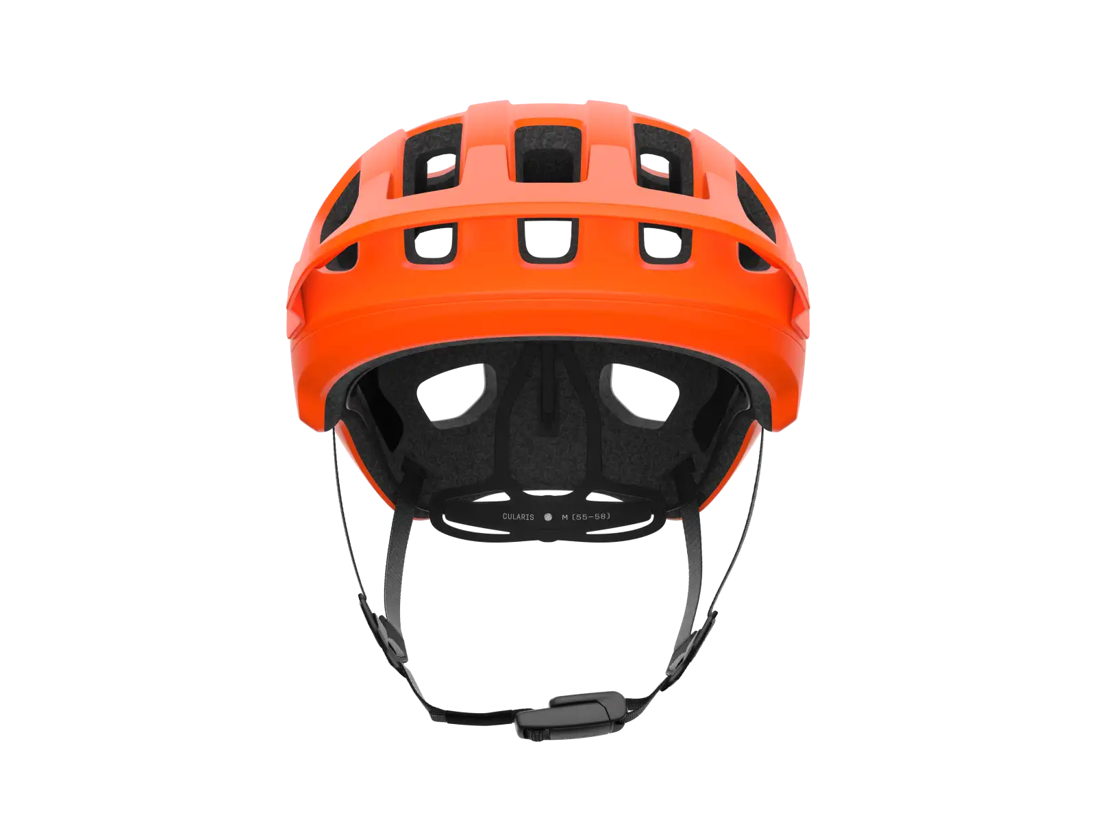 POC Cularis Helm - Fluorescent Orange Matt/Uranium Black Matt